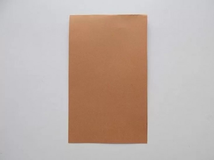 Мишка из цветной бумаги