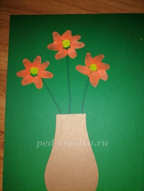 Пластилинография: цветы: часть 3 Пластилинография: цветы: часть 3