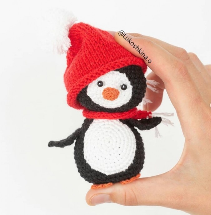 Вязаный пингвинчик Вязаный пингвинчик