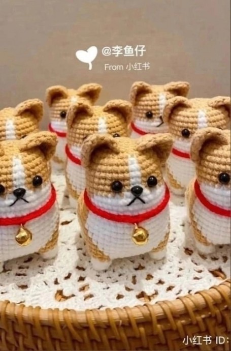 Корги крючком Корги крючком