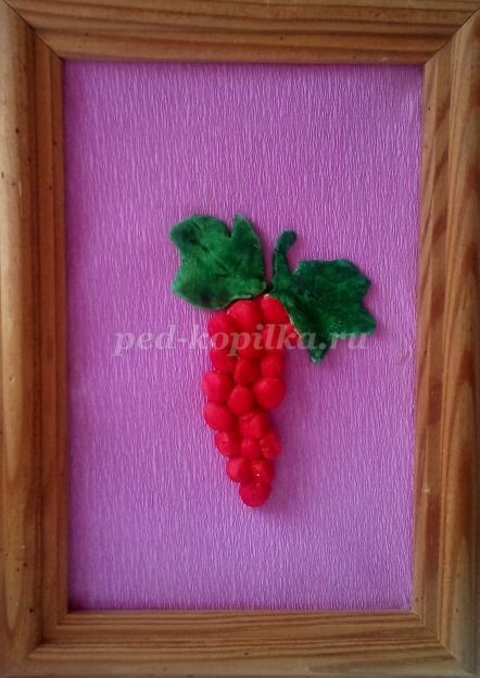 Смородина из солёного теста Смородина из солёного теста