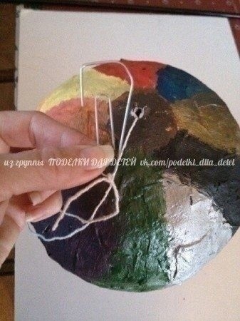 Воздушный шар из папье-маше Воздушный шар из папье-маше