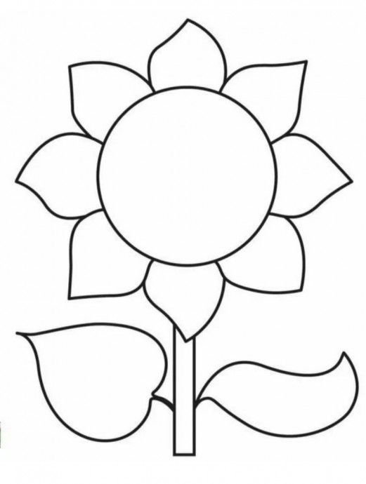 Аппликация "Подсолнух" Аппликация "Подсолнух"