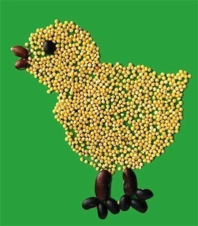 ​Идеи поделок из круп