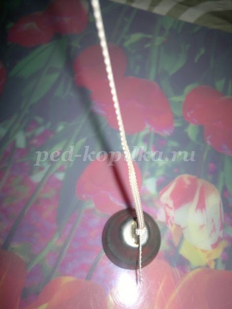 Новогодний колокольчик из пластикового стакана Новогодний колокольчик из пластикового стакана