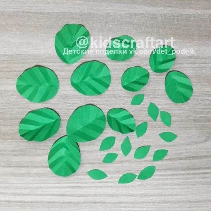 Объёмная аппликация "Клубничное панно"