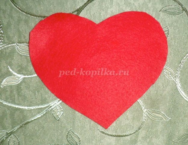 ​Сердечко в технике скрапбукинг: мастер-класс