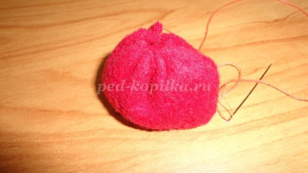 Снеговик из синтепона