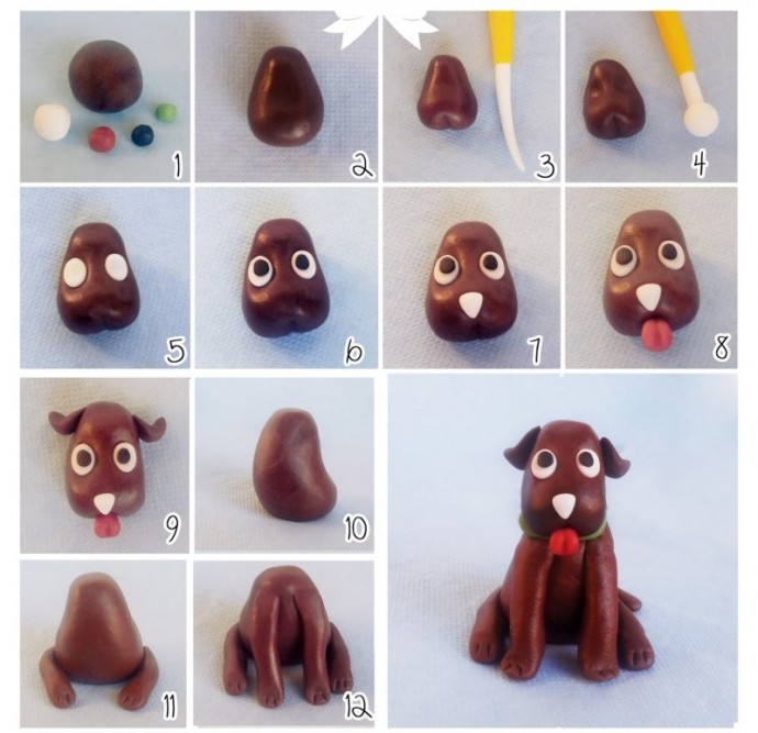 Веселая лепка из пластилина: зверюшки Веселая лепка из пластилина: зверюшки