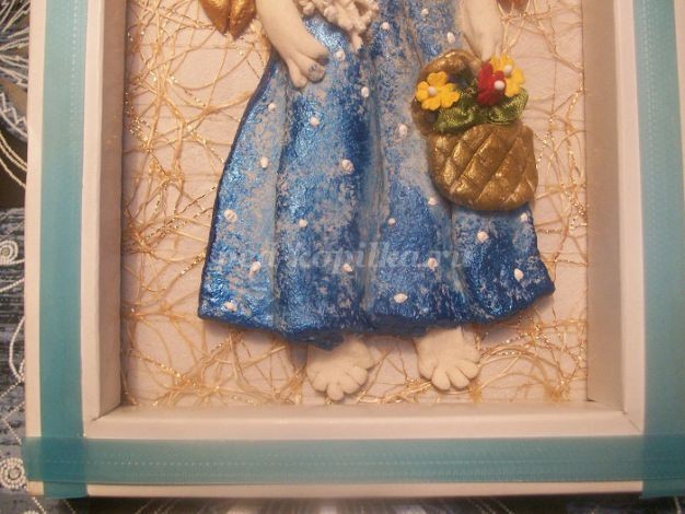 Нежный ангел из солёного теста детскими руками: мастер-класс, часть 3 Нежный ангел из солёного теста детскими руками: мастер-класс, часть 3