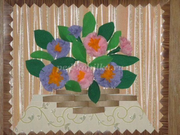 Цветочная картина: часть 3