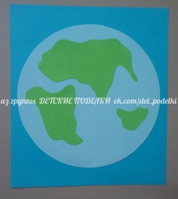 Бумажная поделка на тему экологии "Береги воду"