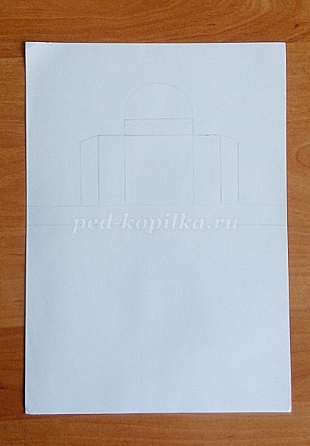 ​Графическая зарисовка исторического здания: часть 1