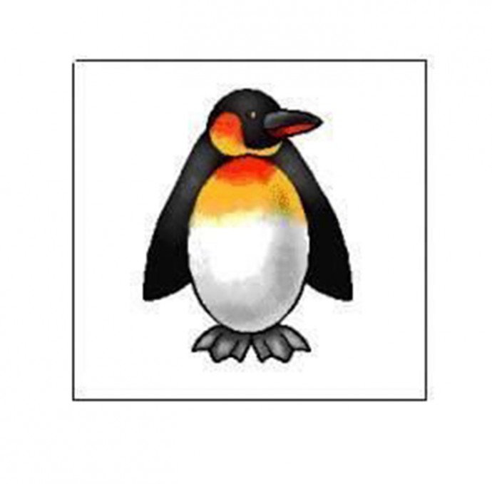 ​Рисуем с детьми пингвина