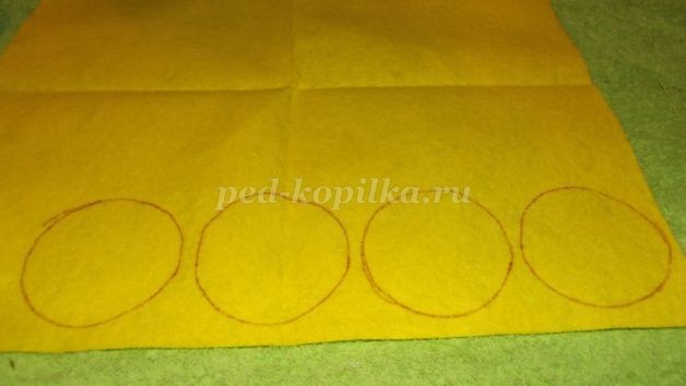 ​Шкатулка "Подсолнух" детскими руками: мастер-класс, часть 1