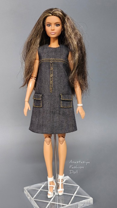 Выкройка платья для куклы