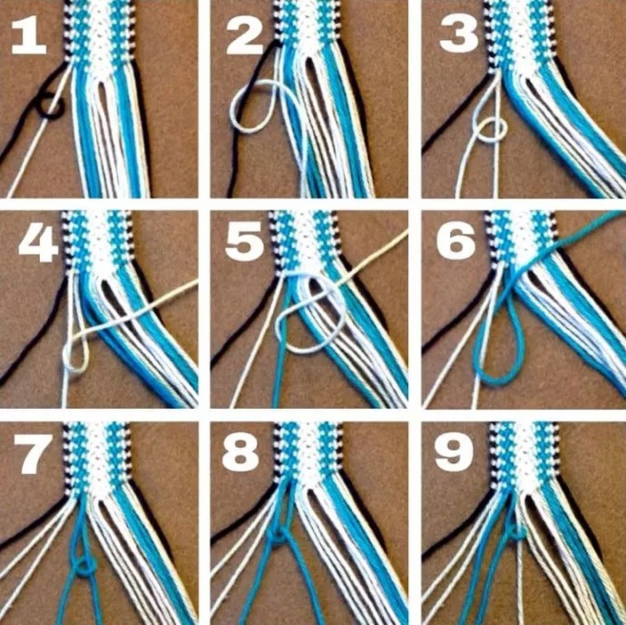 ​Фенечки в технике макраме