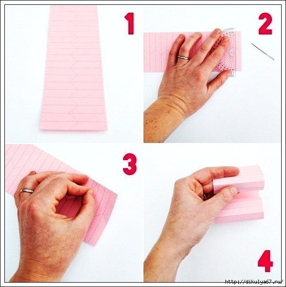 Новогодние фонарики из бумаги