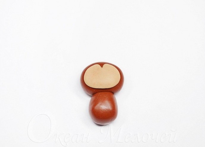 Обезьянка из полимерной глины