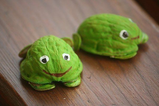 Поделки из скорлупы грецкого ореха