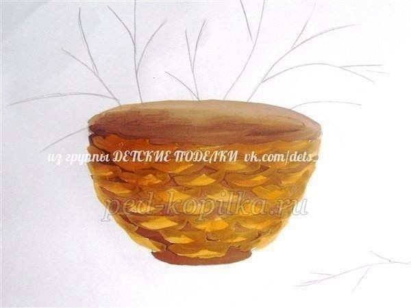 Рисование ватными палочками Рисование ватными палочками