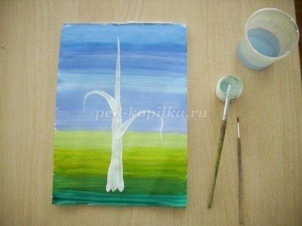 Учимся рисовать берёзки Учимся рисовать берёзки