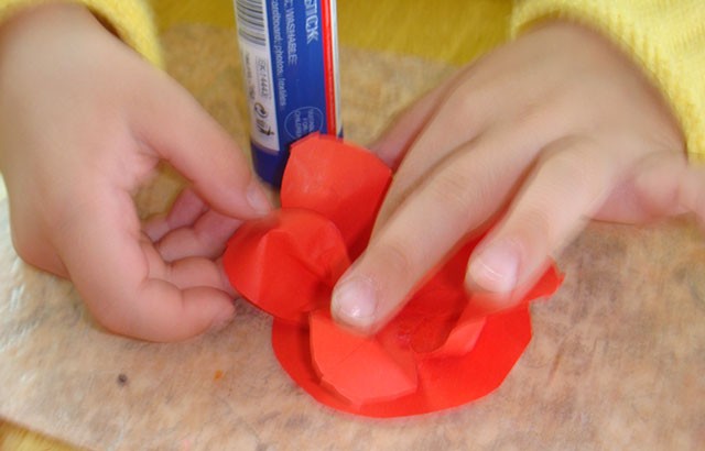 Роза из бумаги: мастер-класс