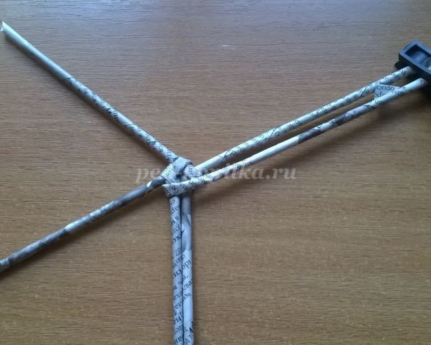 Грибочки в технике спирального плетения: часть 4