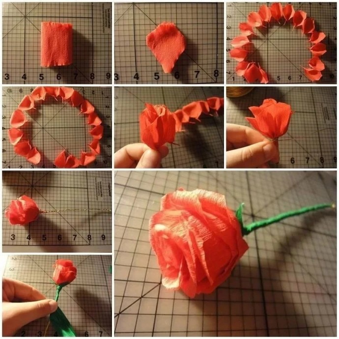 Как сделать цветы из бумаги: мастер-класс
