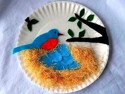 Поделки из бумажных тарелок