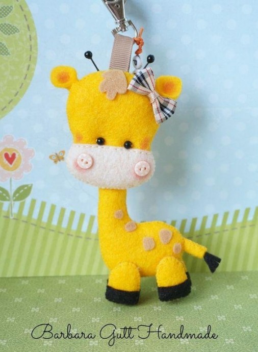 ​Шьём игрушки из фетра