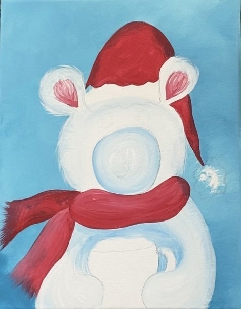 Мишка с чашкой чая Мишка с чашкой чая