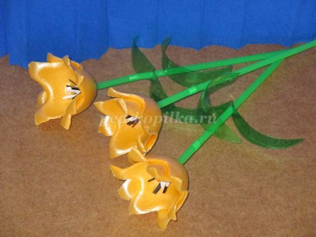 Тюльпаны из яичных ячеек своими руками: мастер-класс, часть 2 Тюльпаны из яичных ячеек своими руками: мастер-класс, часть 2