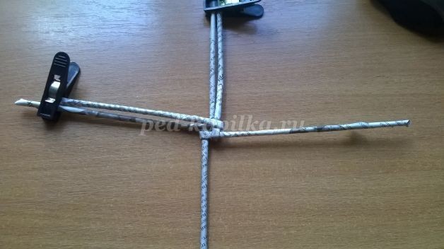 Грибочки в технике спирального плетения: часть 4