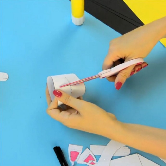 Кошечки из бумаги Кошечки из бумаги