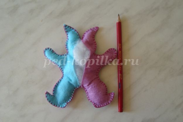 Новогодняя игрушка детскими руками: часть 2