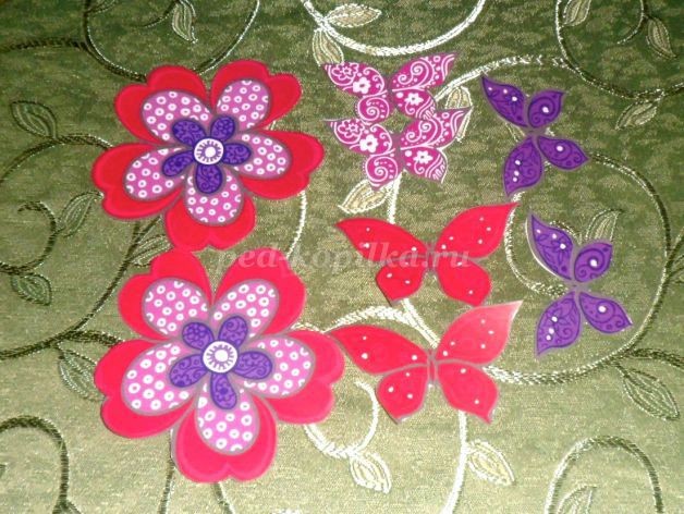 Объёмная аппликация "Вдохновение": часть 1 Объёмная аппликация "Вдохновение": часть 1