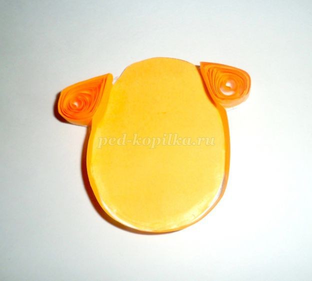 Овечка в технике квиллинг детскими руками: часть 1 Овечка в технике квиллинг детскими руками: часть 1