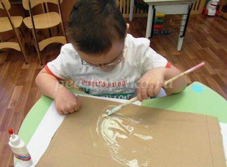 ​Терра-коллаж детскими руками: часть 2