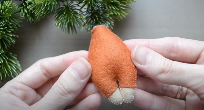 Выкройки бычков из фетра