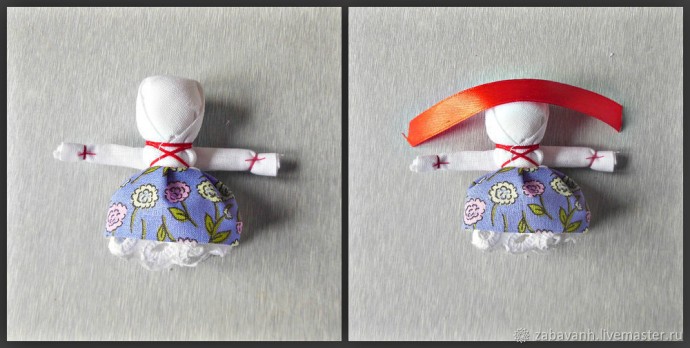 Кукла-оберег на пуговке Кукла-оберег на пуговке