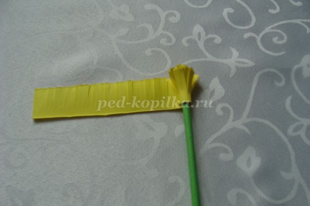 Подснежники из бумаги Подснежники из бумаги