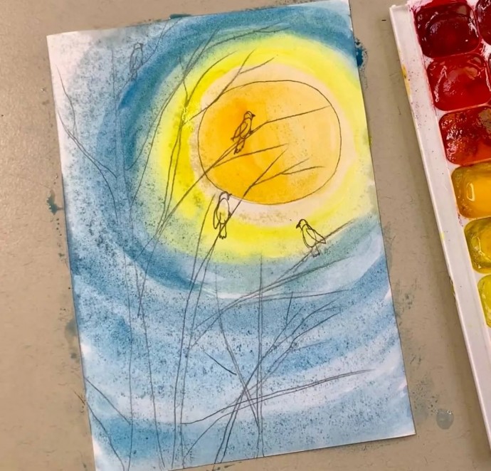 Скворцы прилетели Скворцы прилетели