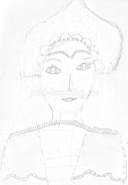 Пластилинография "Снегурочка": часть 1