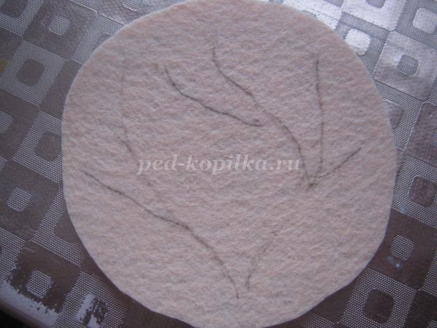 Подставка под кружку из фетра детскими руками: мастер-класс Подставка под кружку из фетра детскими руками: мастер-класс