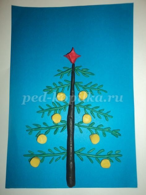 Дед Мороз из пластилина: часть 2