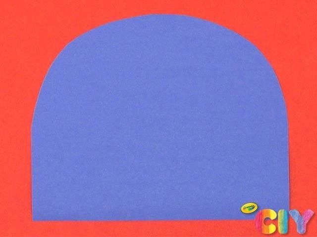 Заснеженная деревушка