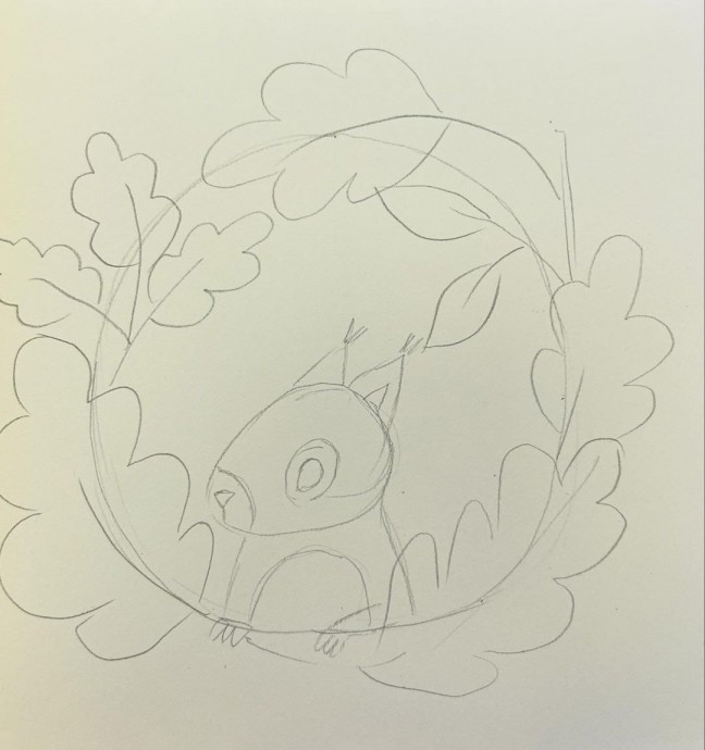 ​Белка в дупле