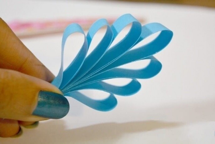 Ажурная снежинка Ажурная снежинка