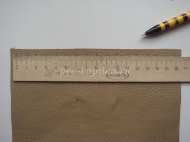 Органайзер из искусственной кожи для детских поделок Органайзер из искусственной кожи для детских поделок